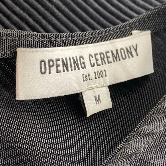 💕SALE💕 Opening Ceremony Black Imogen Ottoman Dress - Picture 9 of 12